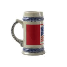 Rött vitt blått amerikansk Flagga Patriotic Beer S