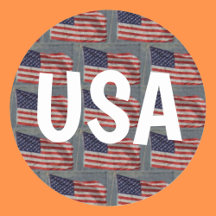 Rött vitt blått amerikanska Flagga Mönster