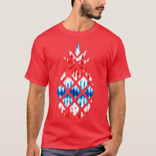 Rött vitt blått anas, USA, Independence day juli T Shirt