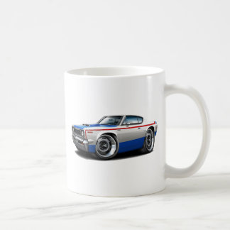 Rött vitt blått bil 1970 för AMC-rebellmaskin Kaffemugg