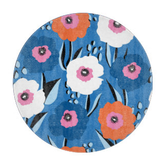 Rött vitt blått: Blommigt Scandinavian.