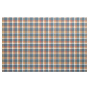 Rött vitt blått Brown Retro Tartan Play Mönster Tyg
