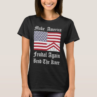 Rött vitt blått Heraldiska Flagga T Shirt