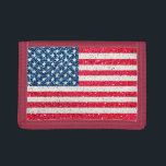 Rött vitt blått patriotisk amerikansk USA flagga P<br><div class="desc">Glitter American flagga. Patriotisk och festlig design med rött vitt blått rand och stjärnor skonsamt struktur.</div>