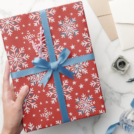 Rött vitt blått solljus presentpapper