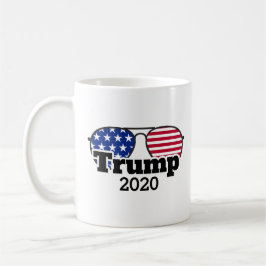 Rött vitt blått trump 2020 Val Kaffemugg