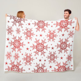 rött, vitt, ljust, stjärna, tyg, prydnadsföremål,  fleecefilt