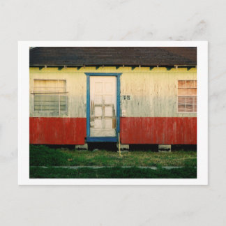 rött vitt och stoft vykort