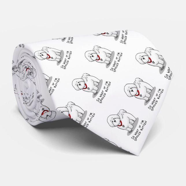 Rotten Bichon Frise Hund - Cute Slips (Rullad)