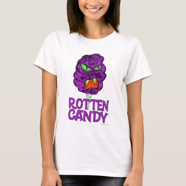 Rotten Candy Goofy Sweet Treat Light T Shirt (Framsida)