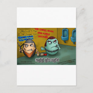 Rotten Egg Gangs Funny Tees Mugg-kort och presente Vykort