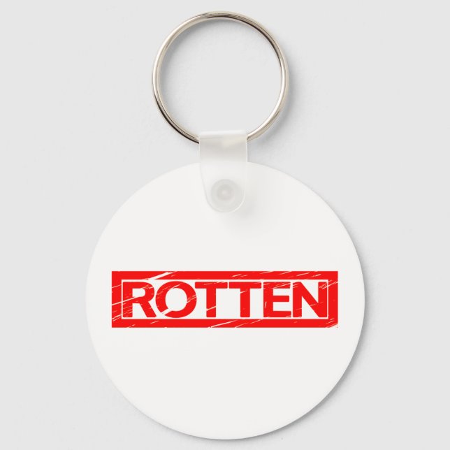 Rotten Frimärke Nyckelring (Framsida)