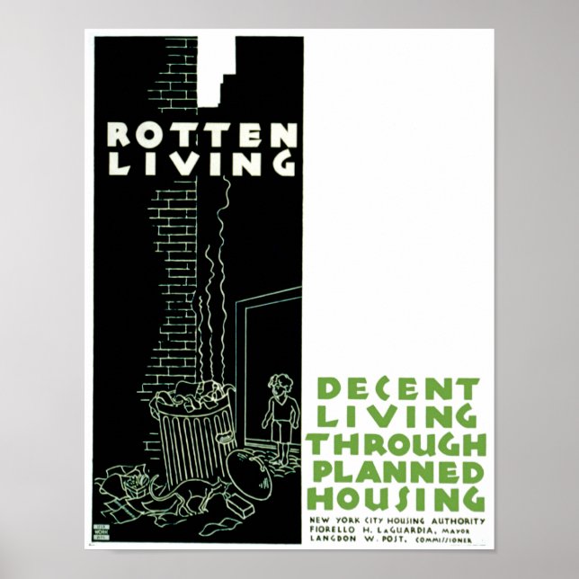Rotten Living Poster (Framsidan)