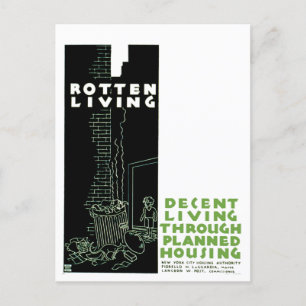 Rotten Living Vykort