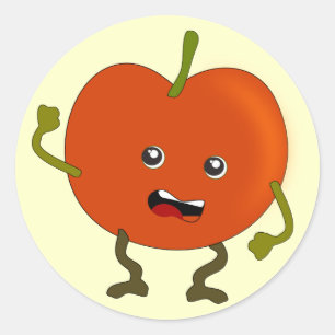 Rotten Tomato: Bad Fruit Gang Runt Klistermärke