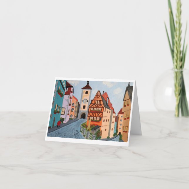 Rottenburg Notecard Kort (Framsida)