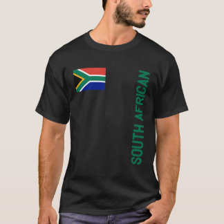 Rötter i sydafrikanska Flagga och sydafrikanska Af T Shirt