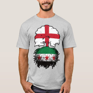 Rötter & Krona: England–Syrien Träd T Shirt