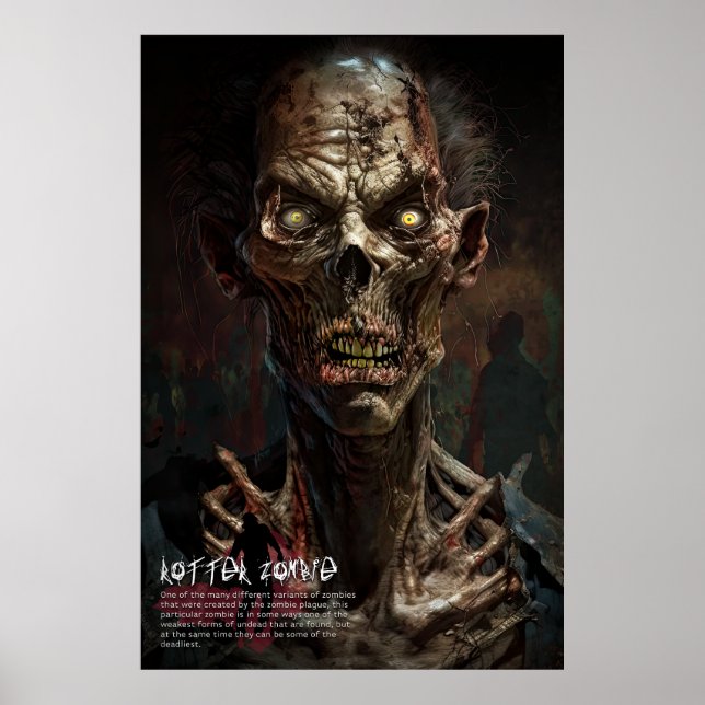 Rotter Zombie Poster (Framsidan)
