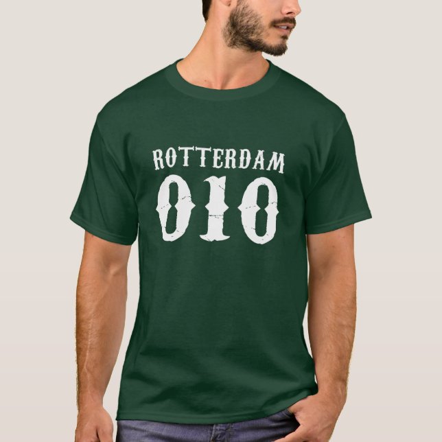 Rotterdam 010 t shirt (Framsida)