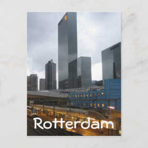Rotterdam Central Station Vykort