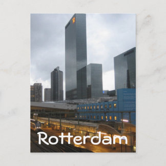 Rotterdam Central Station Vykort
