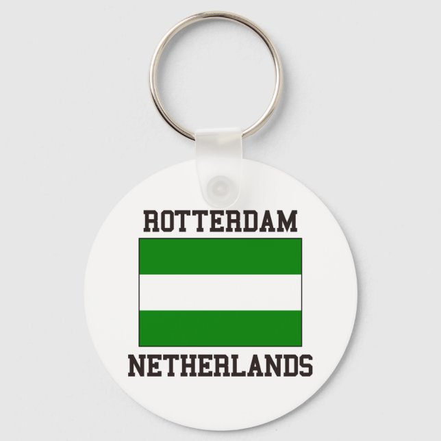 Rotterdam Nederländerna Nyckelring (Framsida)