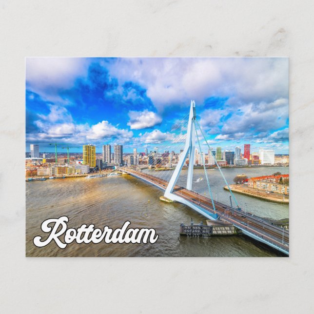 Rotterdam, Nederländerna Vykort (Framsida)
