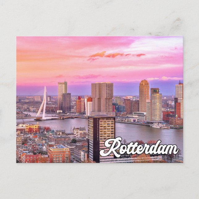 Rotterdam, Nederländerna Vykort (Framsida)