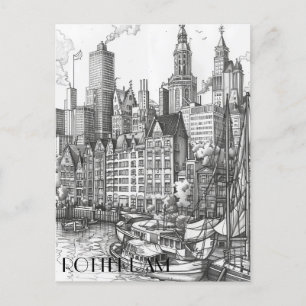 Rotterdam, Nederländerna Vykort
