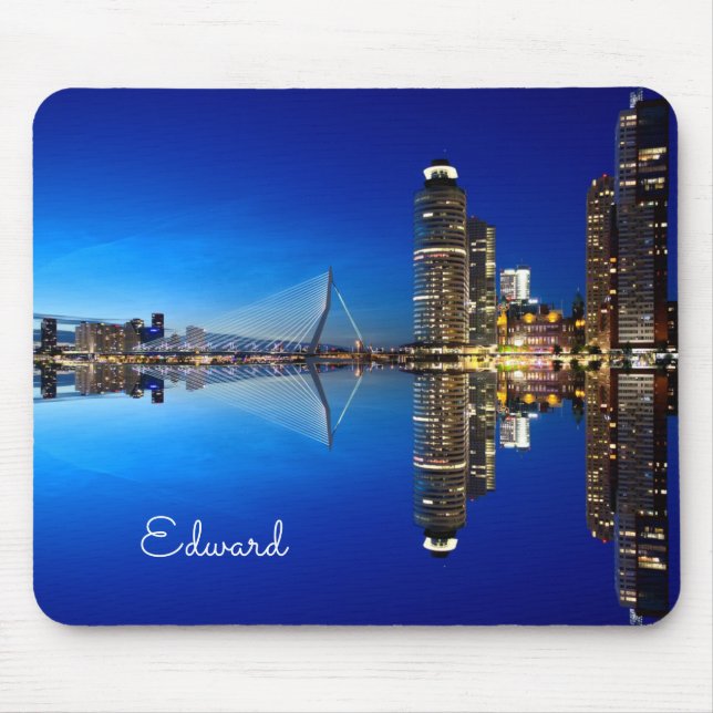 Rotterdam Skyline Cityscape Musmatta (Framsidan)