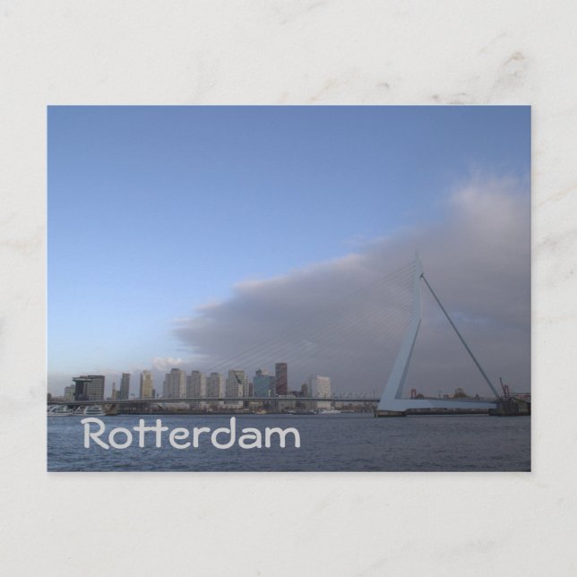 Rotterdam Skyline Vykort (Framsida)