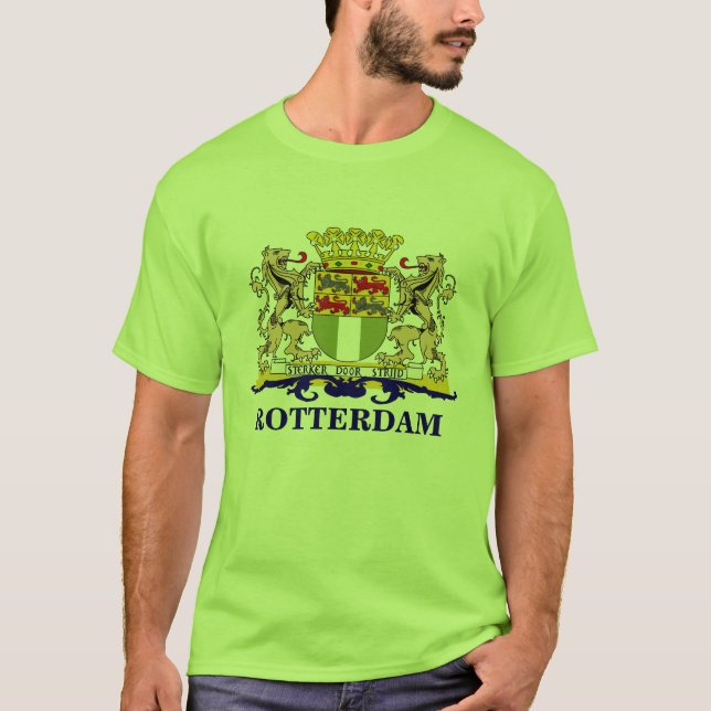 Rotterdam vapensköld tee shirt (Framsida)