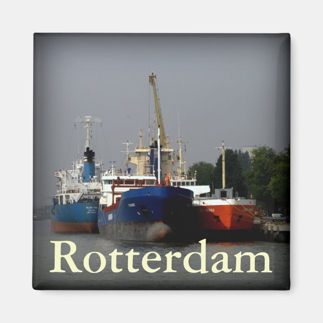 Rotterdams hamn magnet (Framsidan)