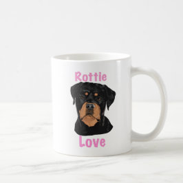 Rottie Kärlek Kaffemugg