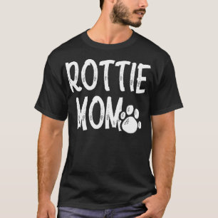 Rottie Mamma Funny Rottweiler Hundälskare Mamma Kv T Shirt