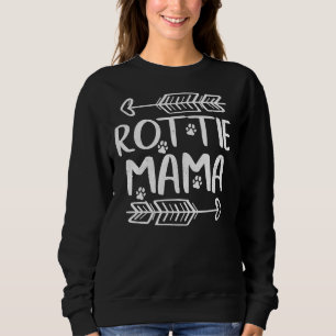 Rottie Mamma Rottweiler Älskare Owner Rolig hund M T Shirt