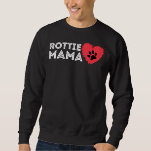 Rottie Mamma Rottweiler Älskare Rott Hund Lång Ärmad Tröja
