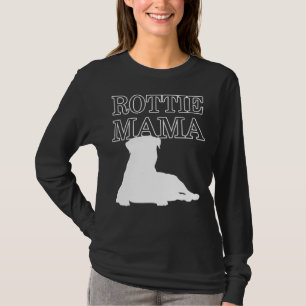 Rottie Mamma Rottweiler Hund Cute Puppy Owner R T Shirt