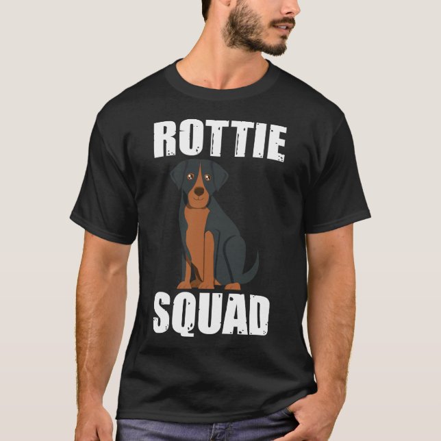 Rottie Squad 19 T Shirt (Framsida)