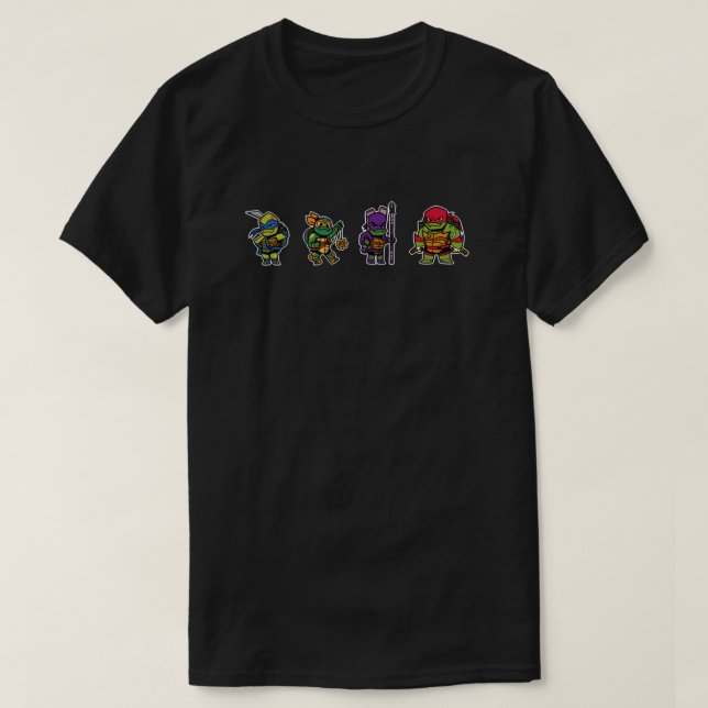 ROTTMNT mini-sköldpaddor Classic T-Shirt1 T Shirt (Design framsida)