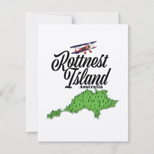 Rottnest Island Australia karta