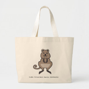 Rottnest Island - QUOKKA - Australien - Natur Jumbo Tygkasse