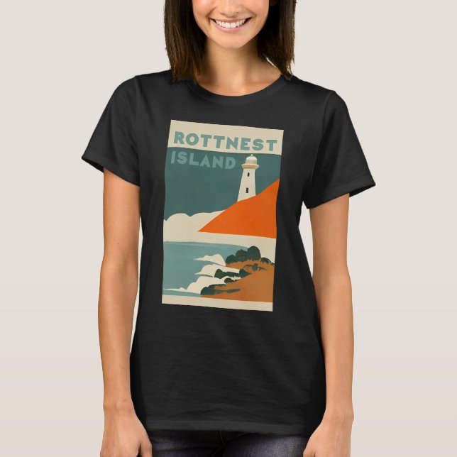 Rottnest Island T Shirt (Framsida)