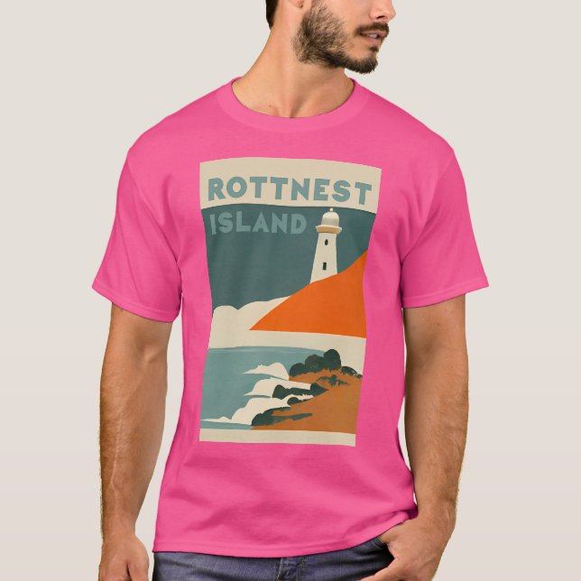 Rottnest Island T Shirt (Framsida)