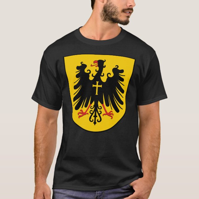 Rottweil Jackar av Tyskland Arm T Shirt (Framsida)
