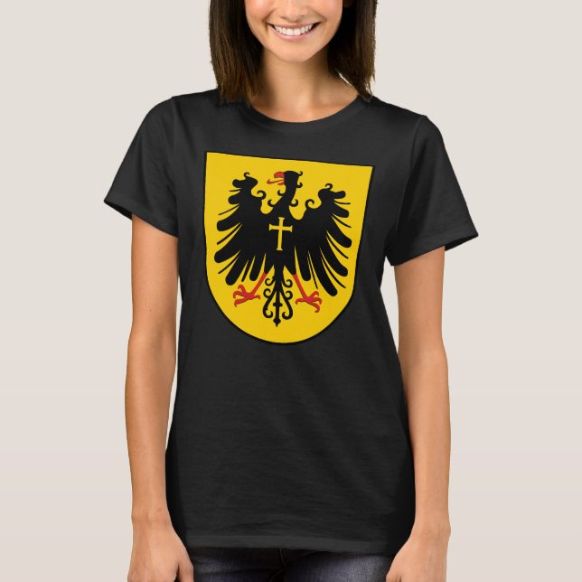 Rottweil Jackar av Tyskland Arm T Shirt (Framsida)