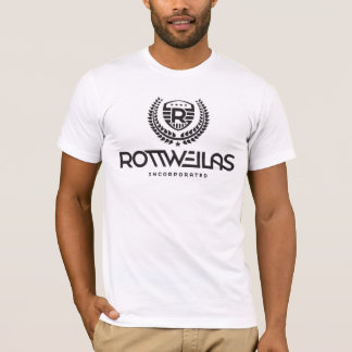 Rottweilas - manar - vit t shirt