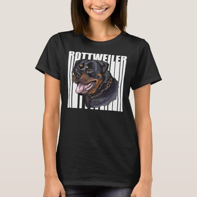 Rottweiler 10 t shirt (Framsida)