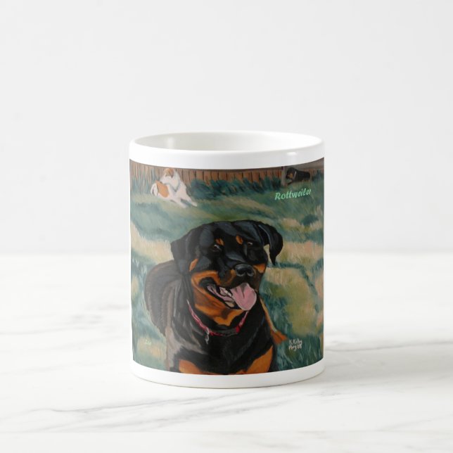 Rottweiler 2 mugg (Center)
